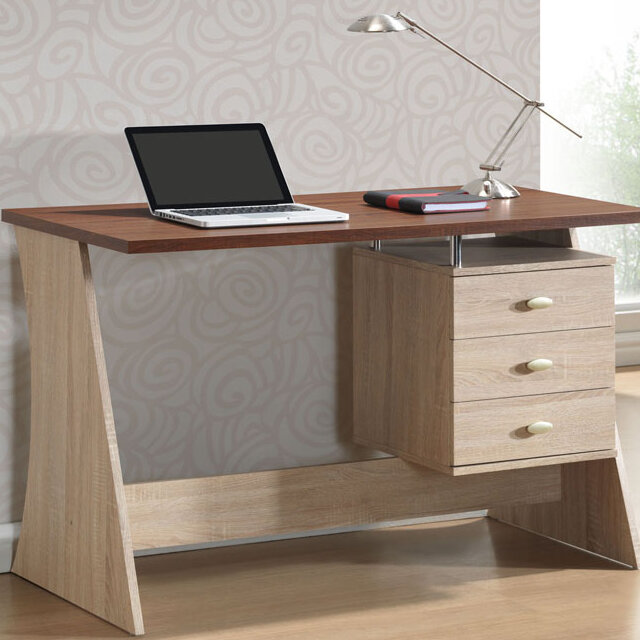 Ebern Designs Baxton Studio Desk Reviews Wayfair