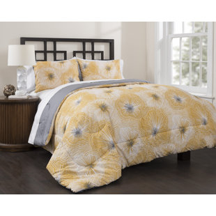 Dandelion Bedding Wayfair Dandelion Garden 3 Piece Reversible Duvet Cover Set
