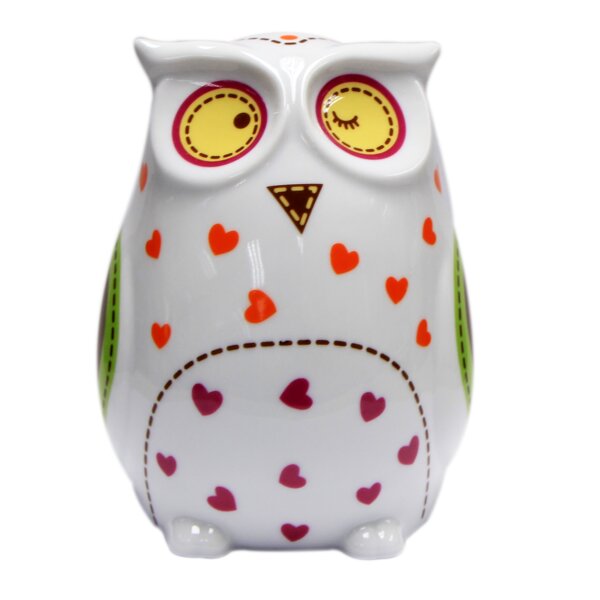 owl piggy bank