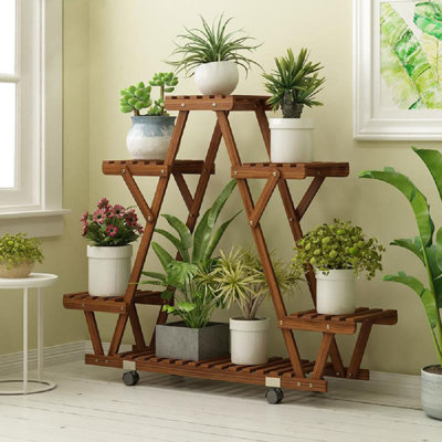 Nicholes Rectangular Multi-Tiered Plant Stand