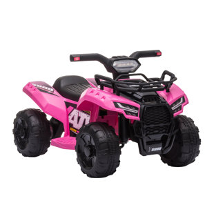 6v Battery Powered Kids Ride on ATV 4-wheeler Quad With Mp3 & LED Headlight for sale online 