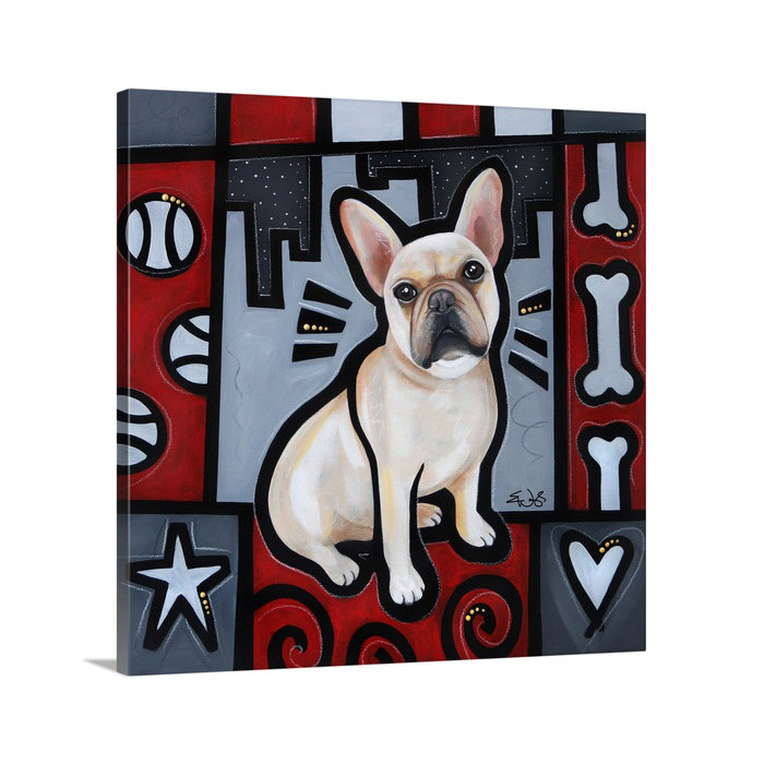 french bulldog pop art