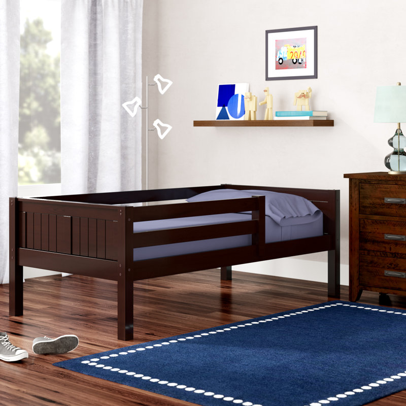 Mack Milo Burkley Twin Convertible Toddler Bed Reviews Wayfair