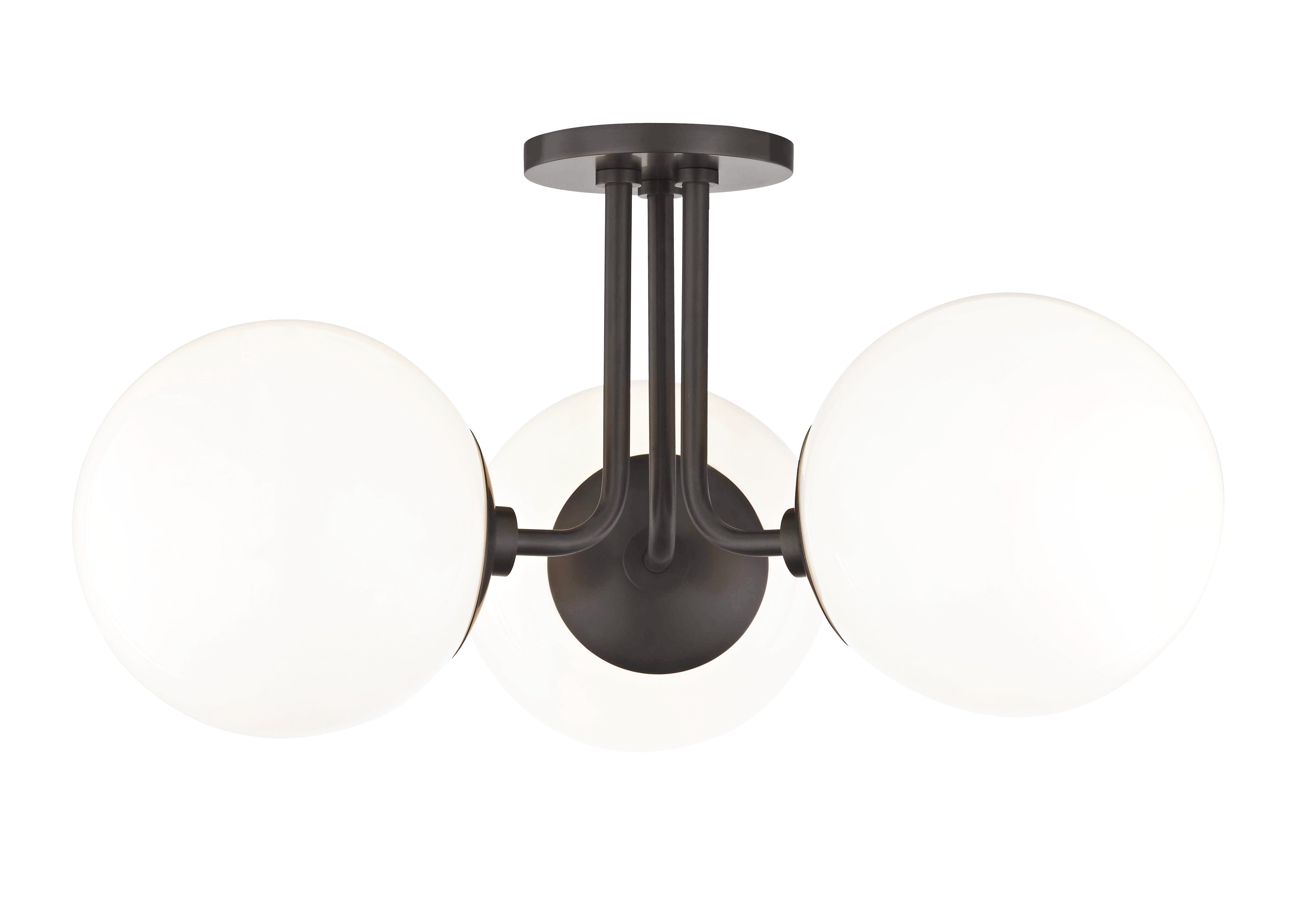 Samira 3 Light Semi Flush Mount Reviews Allmodern