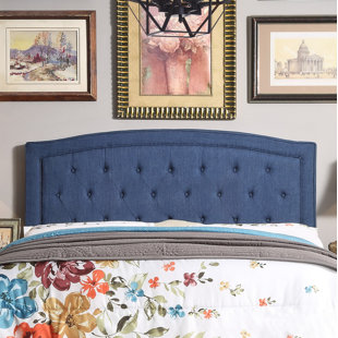 Navy Blue Tufted Headboard Wayfair Quickview