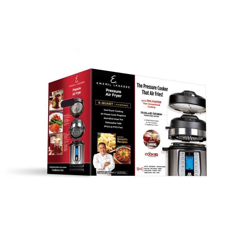 Emerillagasse Pressure Cooker And Air Fryer By Emeril Lagasse Reviews Wayfair