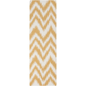 Marion Golden Raisin & Ivory Zig Zag Area Rug