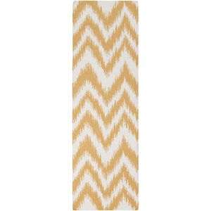 Marion Golden Raisin & Ivory Zig Zag Area Rug