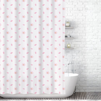 East Urban Home Cherry Blossoms Shower Curtain Liner Wayfair