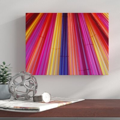 'Abstract Style' Graphic Art Print on Wrapped Canvas Orren Ellis Size: 10
