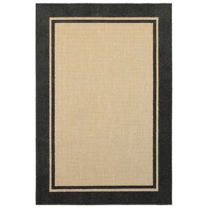 Winchcombe Sand/Charcoal Outdoor Area Rug