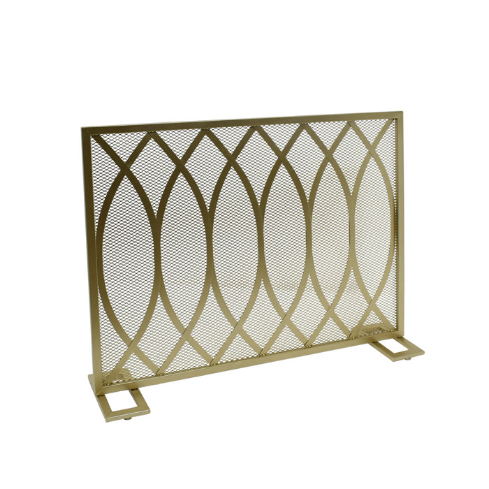 Home Loft Concepts Edwin 1 Panel Iron Fireplace Screen Reviews