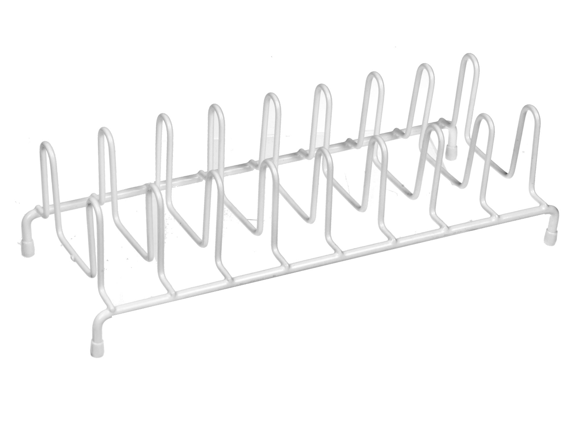 iHcasadécor Plate Organizer Rack (White) | Wayfair