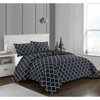 Joss Main Sinderen Reversible Comforter Set Reviews Wayfair