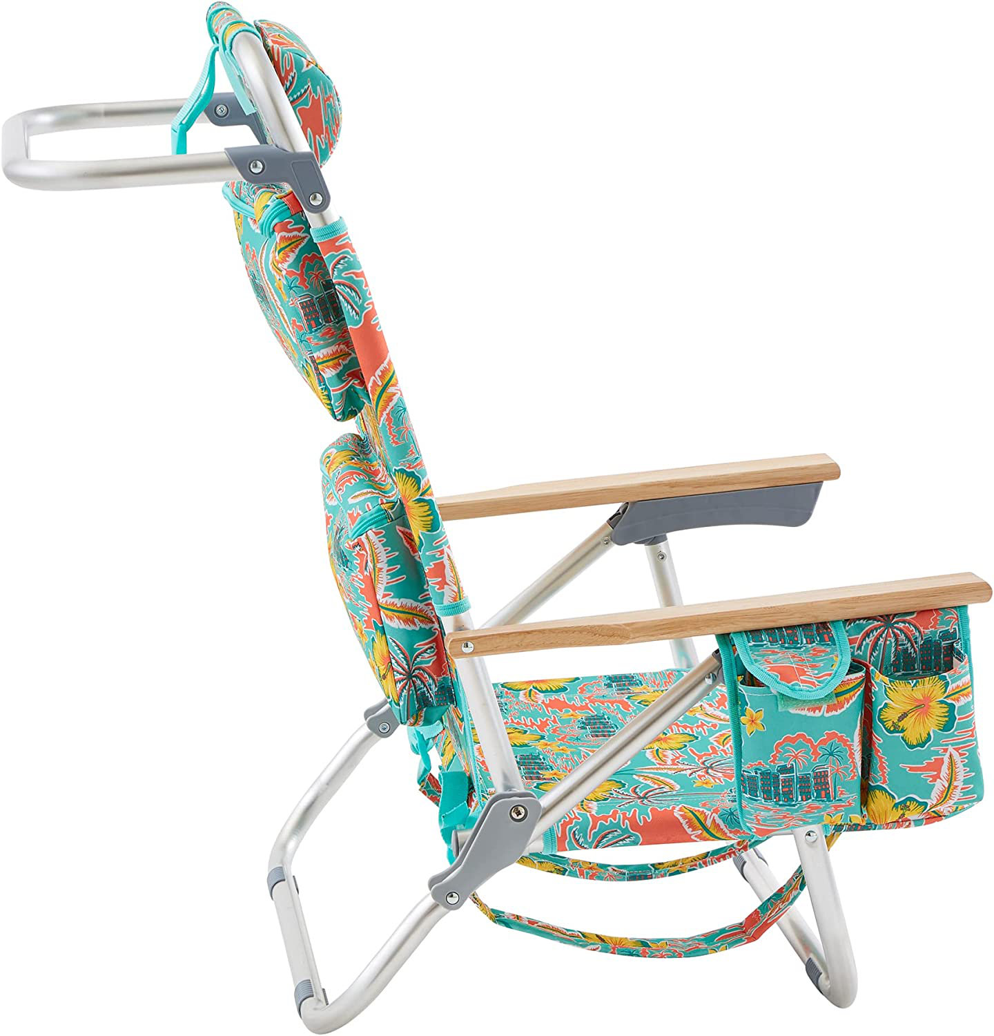 Arlmont & Co. Maxymilian Folding / Reclining Beach Chair | Wayfair