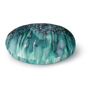 Ebi Emporium Forest Through the Trees 5 Round Floor Pillow