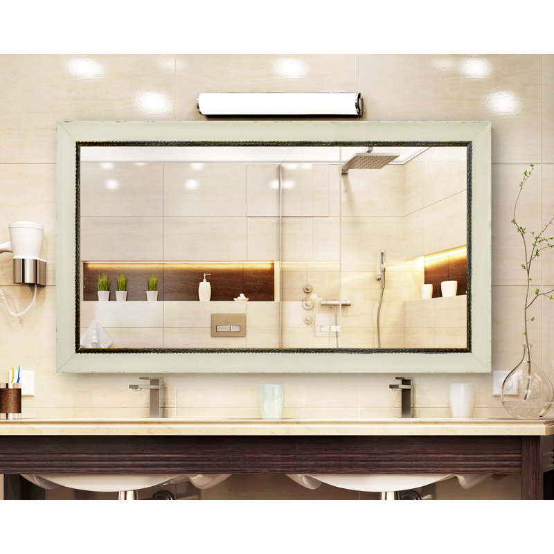 August Grove Chapple Farmhouse / Country Bathroom / Vanity ...