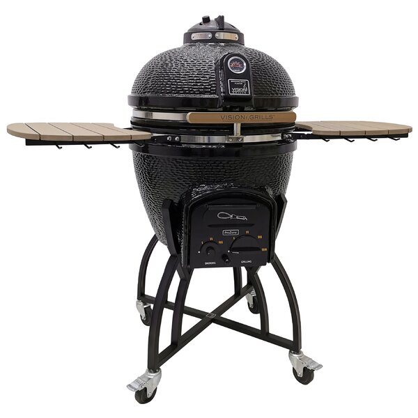 Vision Grill Lava Stone Dual-Purpose Cooking Heat Deflector With Drop-in Bracket 