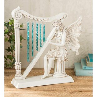 angel with harp wayfair angel with harp wind chime