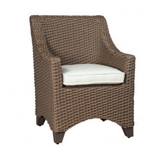 Augusta Patio Dining Chair With Cushion by Woodard Spacial Price