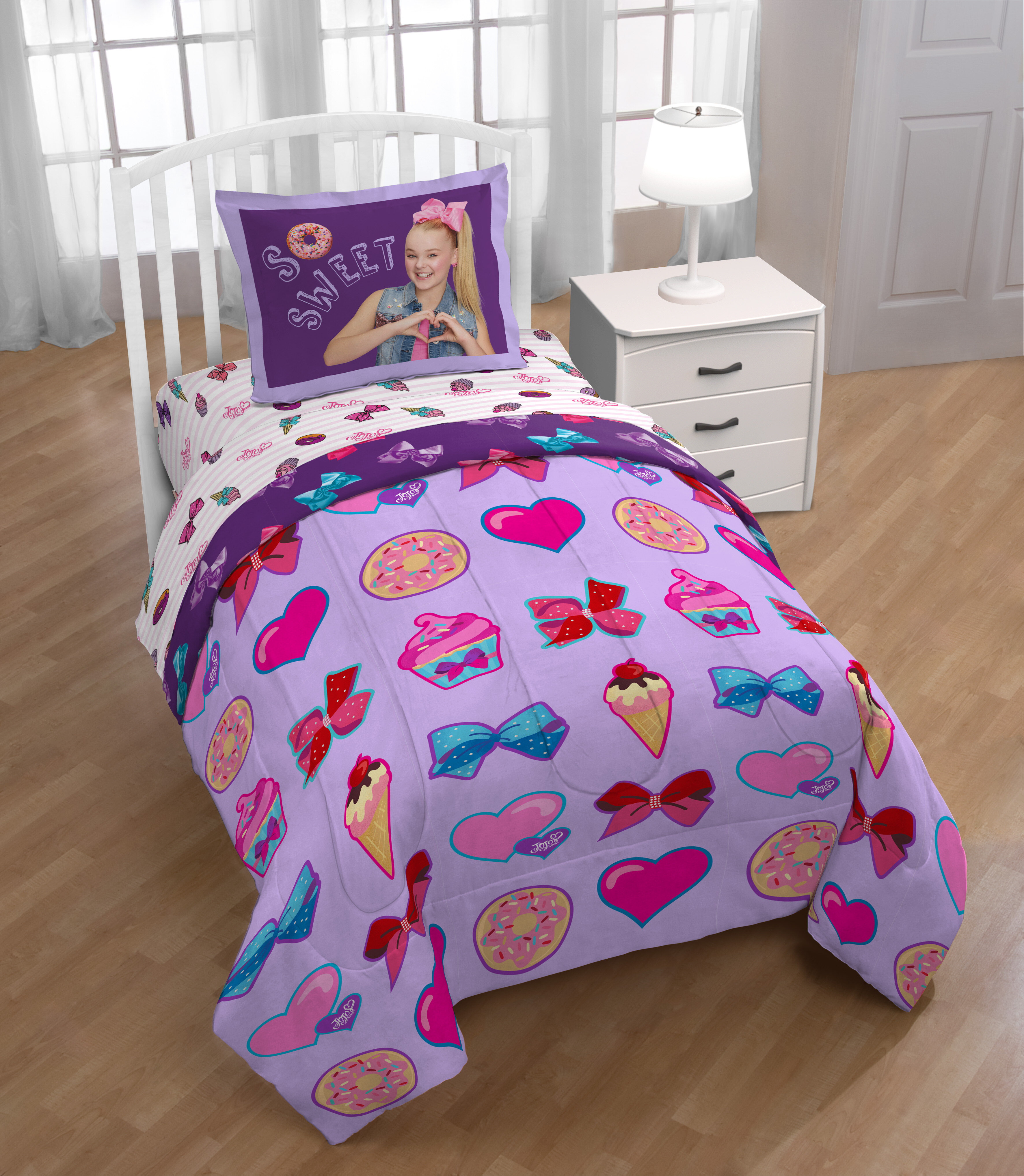 jojo siwa single duvet set