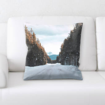 Loon Peak Bohatice Square Pillow Cover Insert Reviews Wayfair