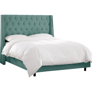 Costello Upholstered Panel Bed by Skyline Furniture