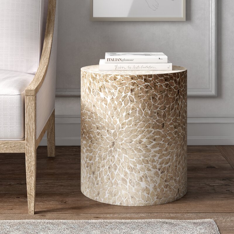 Kelly Clarkson Home Drum End Table & Reviews | Wayfair