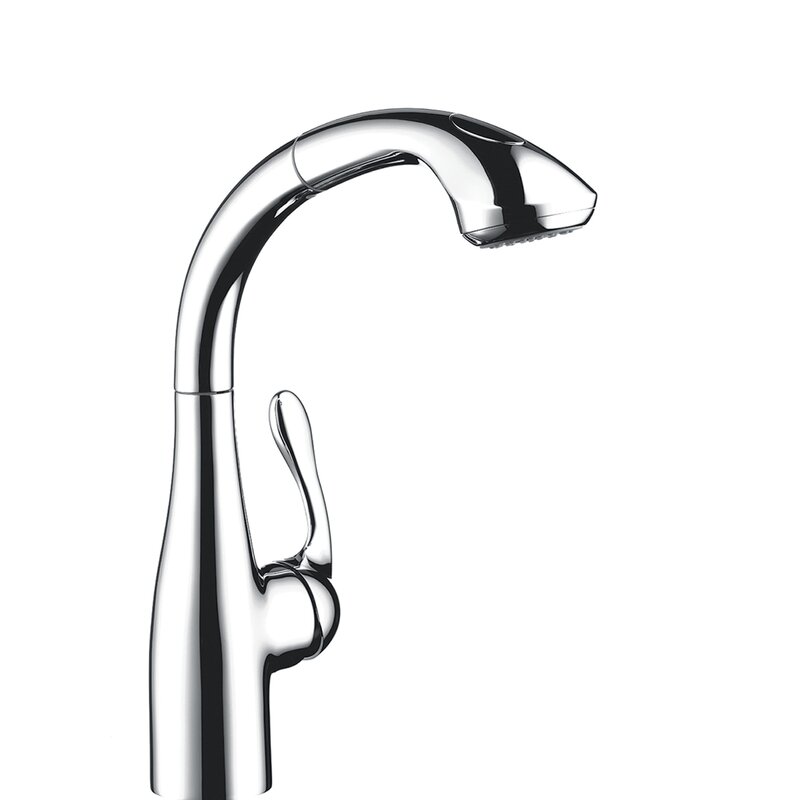Hansgrohe Allegro E Pull Down Single Handle Kitchen Faucet With