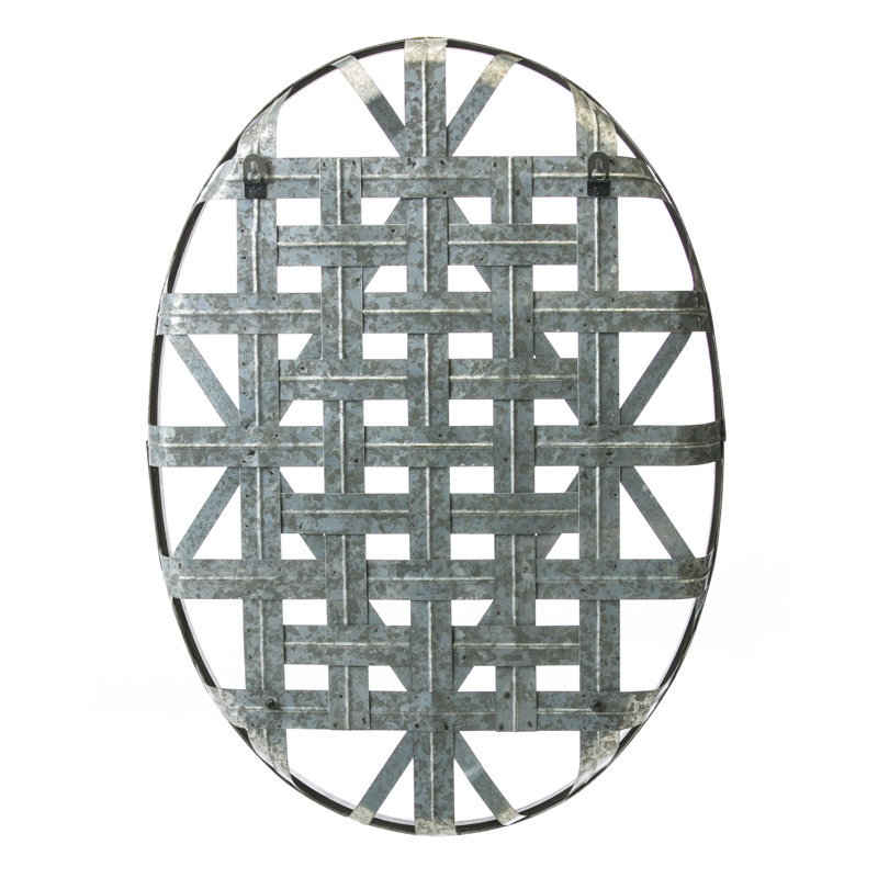 Gracie Oaks Oval Tobacco Basket Wall Da C Cor Wayfair