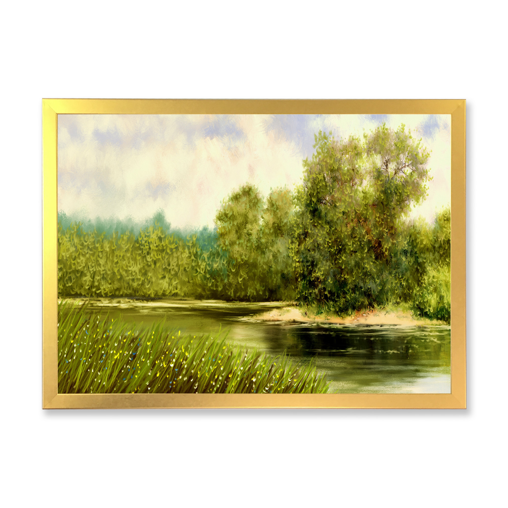Winston Porter River In Rural Landscape II on Wayfair