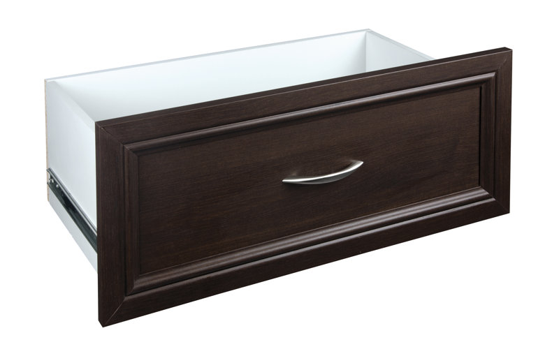SuiteSymphony 25" x 10" Drawer Finish: Midnight Brown