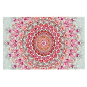 Iris Lehnhardt 'Summer Lace III' Circle Doormat