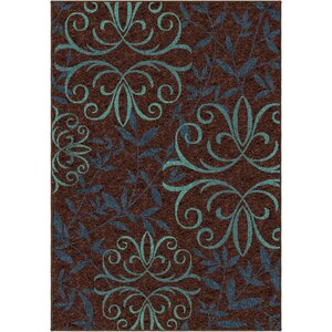 Simon Brown Indoor/Outdoor Area Rug