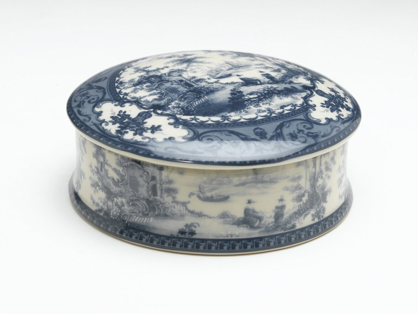 AA Importing Round Porcelain Decorative Box & Reviews | Wayfair