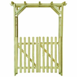 Deals Price Cloninger Wood Gate Arch