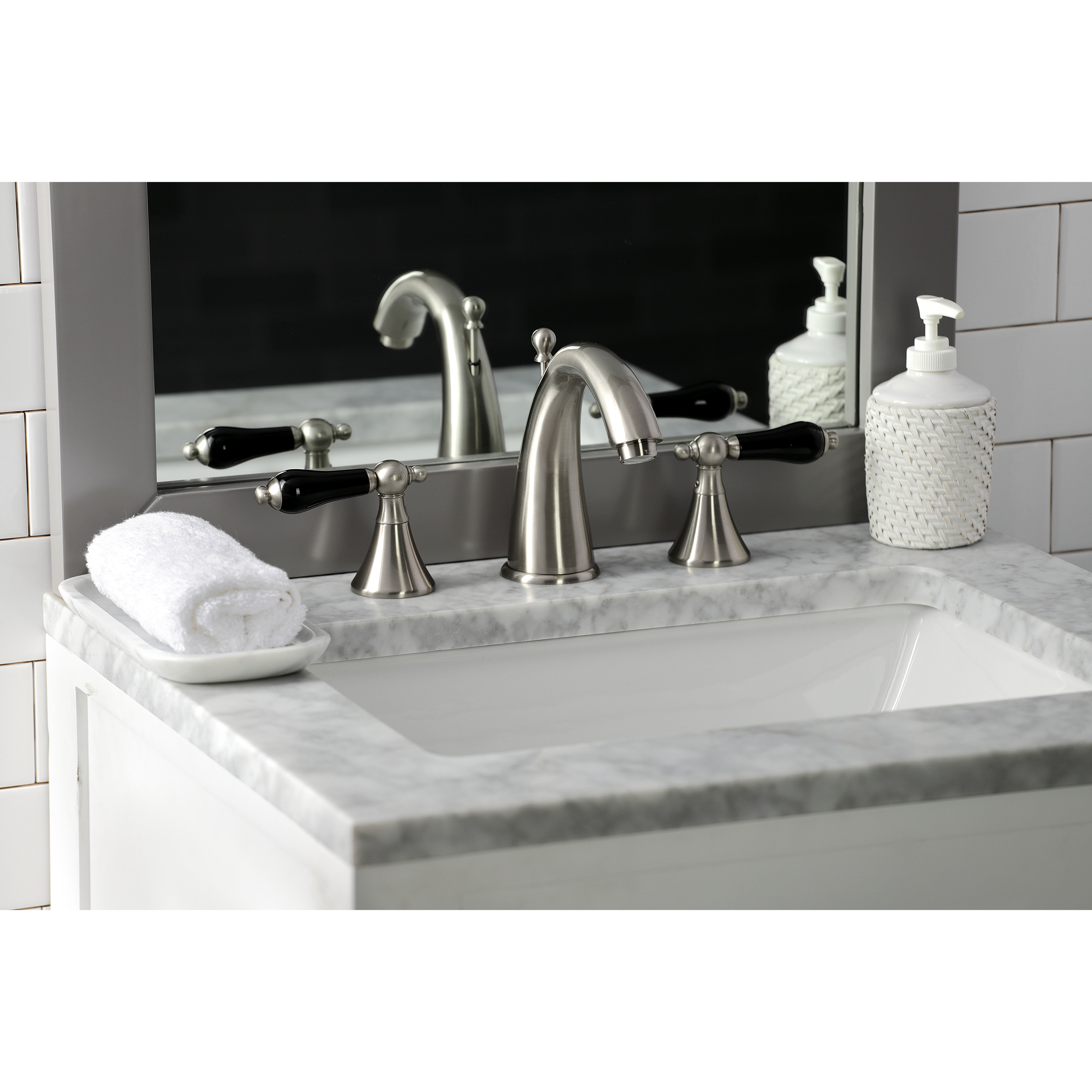 Kingston Brass Duchess Widespread Bathroom Faucet With Drain Assembly Wayfair