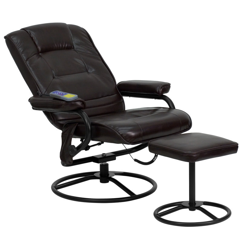 Reclining Massage Chair flash furniture heated reclining massage chair and ottoman Reclining Massage Chair flash furniture heated reclining massage chair and ottoman
