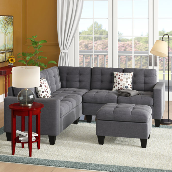 Sectional With Wedge Corner Wayfair