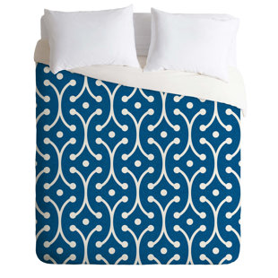 Go to store & view more images East Urban Home Denim Picket Duvet Cover Set