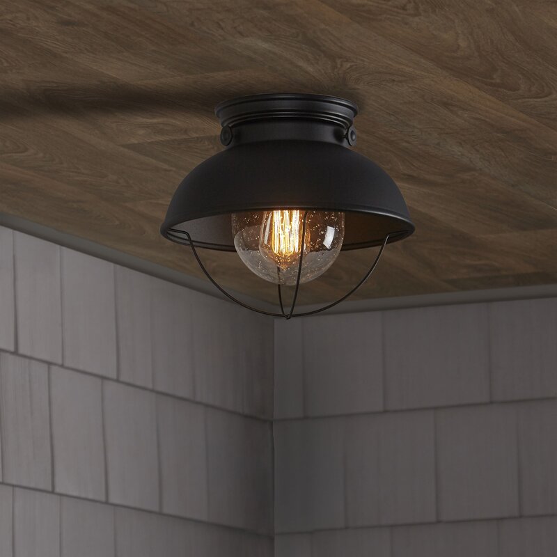 Salvaggio Outdoor Semi Flush Mount