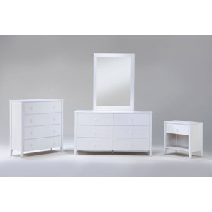 Zest 6 Drawer Double Dresser by Night & Day Furniture
