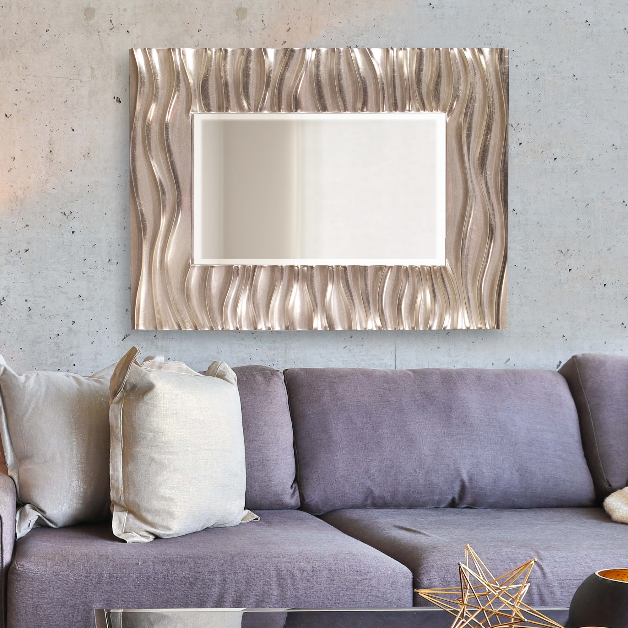 Orren Ellis Rectangle Accent Mirror Reviews Wayfair