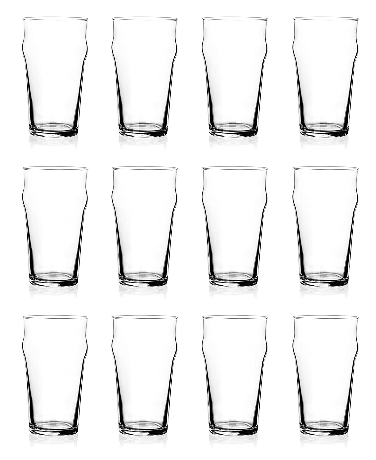 North Mountain Supply 12 Piece 10 oz. Craft Beer Glass Set Wayfair