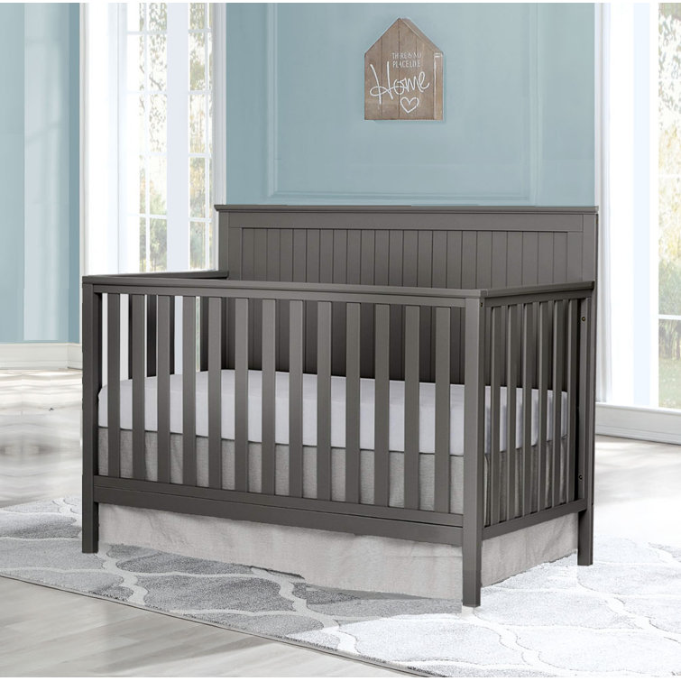 wayfair grey cot