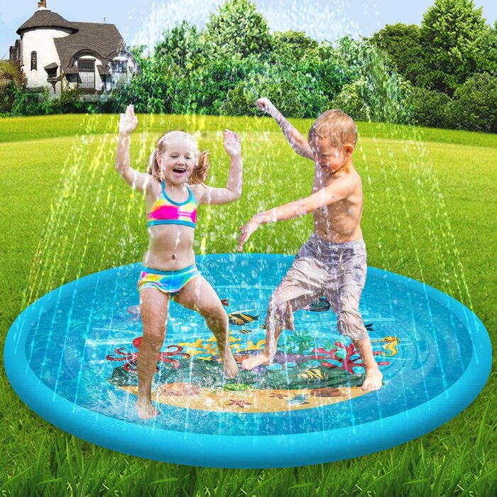 waroom 0.04' + 5.6' Plastic Kiddie Pool | Wayfair