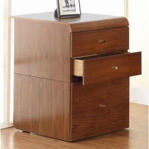 Aktenschrank Curve mit 3 Schubladen von Jual Fur..