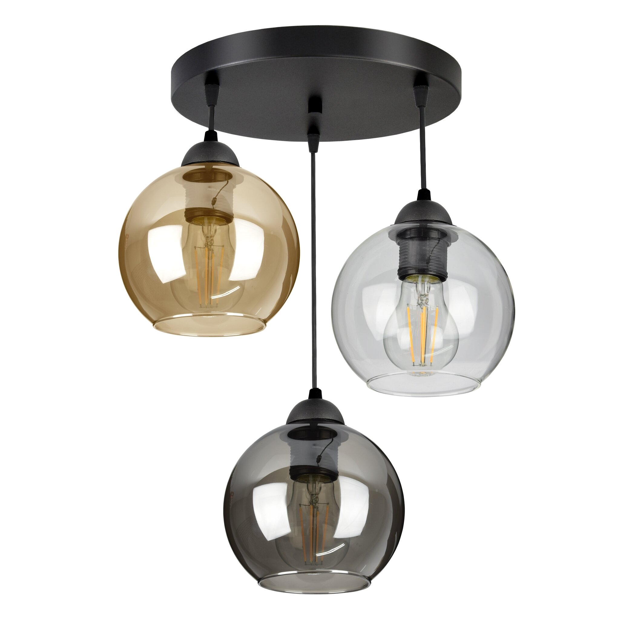 globe light cluster