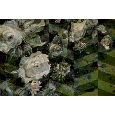 Emerald Garden Painting Print on Wrapped Canvas Marmont HIll