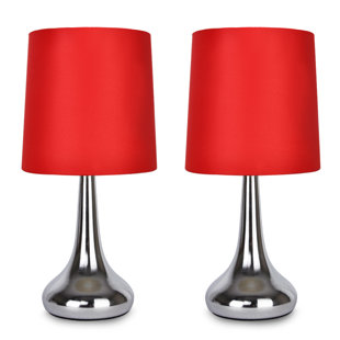 Dark Red Table Lamp Wayfair Co Uk Quickview